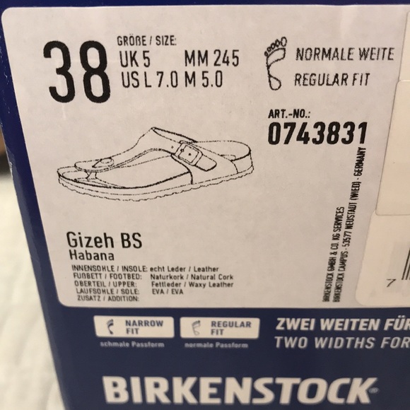 Birkenstock Gizeh BS Habana - Picture 10 of 12